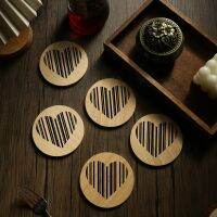 Heat-insulated Tea Cup Pads Bamboo Coasters Kitchen Decoration Home Dinning Placemat