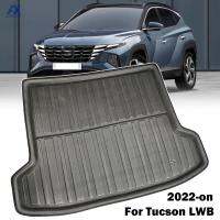 ปรับแต่งสำหรับ Hyundai Tucson NX4 2022 2023รถ Boot Cargo Liner Trunk ชั้น Mat ถาดกระเป๋าเดินทาง