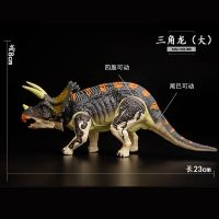 2023 ส่งออก Hao Ming ของเล่นไดโนเสาร์สัตว์จำลอง Tyrannosaurus Rex รุ่นกล่องของขวัญ 3-6 ของเล่นเด็กอายุ1ปี