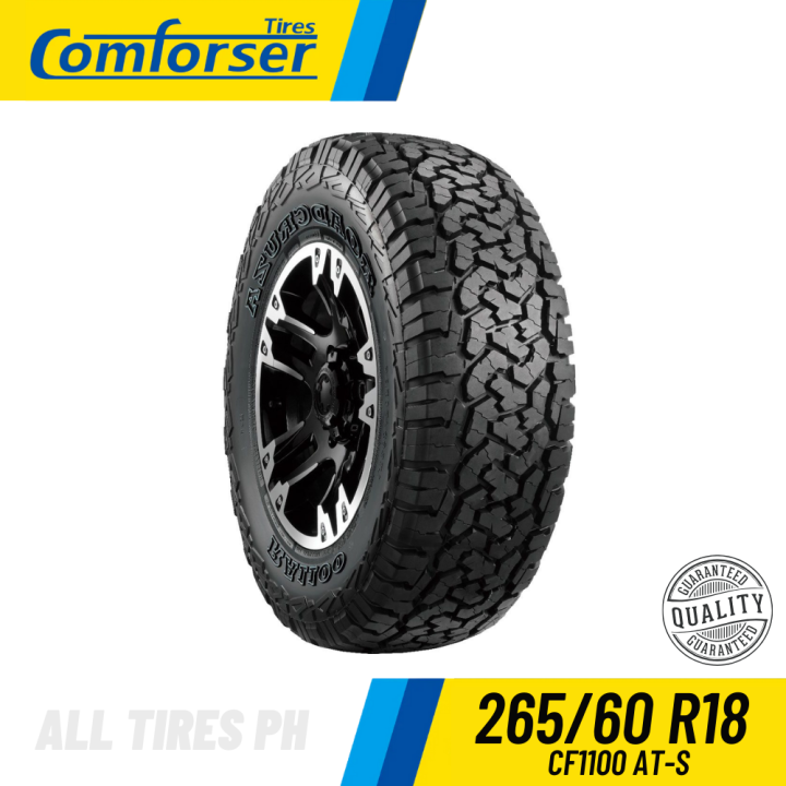 Comforser 265/60 R18 A/T Tire - CF1100 AT-S (All Terrain) SUV Tires TTS ...