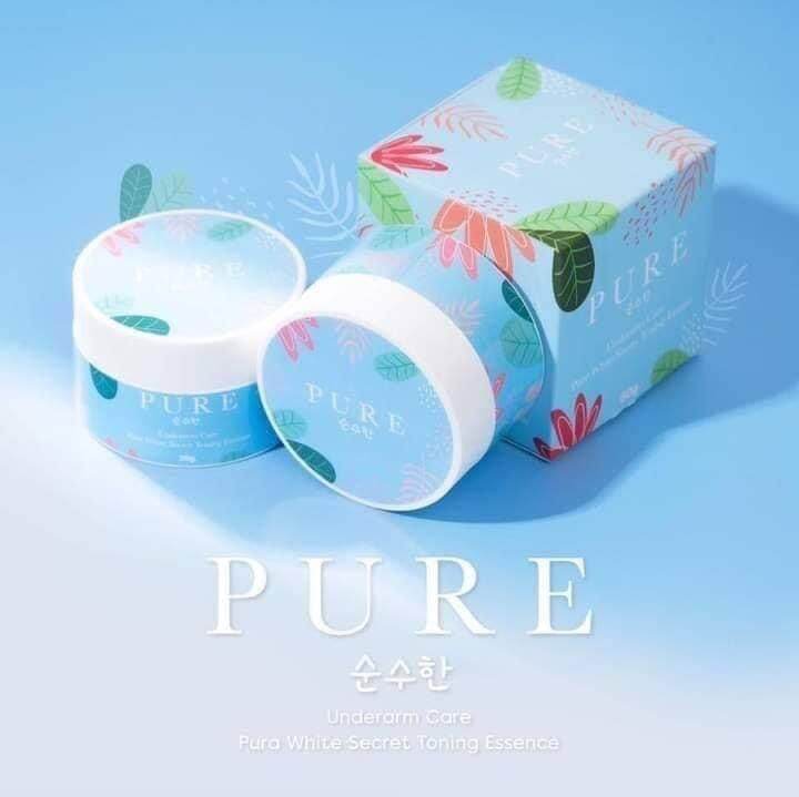 จัดส่งฟรี-ครีมรักแร้-ครีมเพียว-ครีมpure-ระงับกลิ่นตัวได้ดี-ราคาต่อ1กระปุก-ราคาพิเศษ-ของแท้100-พร้อมจัดส่ง