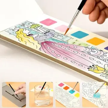 Watercolor Sketch Book Student Painting Book Portable Drawing Sketchbook  for Artists