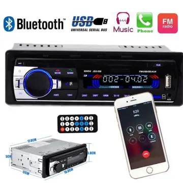 Single DIN Car Radio Stereo with Bluetooth 1 DIN in-Dash Car Stereo Support  FM Radio APP Control, Digital Audio Music MP3 Player Mic/Dual USB/SD/Aux  Multimedia - China Car Radio, Audio Radio