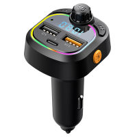 SuperRide Car Charger Multifunctional Stable Output ปลอดภัย Mini RGB แสงชาร์จโทรศัพท์12/24V Universal Fast Charge ยานยนต์ USB Charger สำหรับรถยนต์ Car Charger Stable