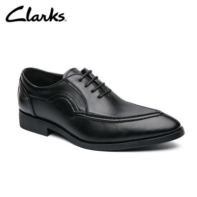 Clarks_คอลเลกชันรองเท้าบุรุษ Tilden Walk รองเท้าหนัง