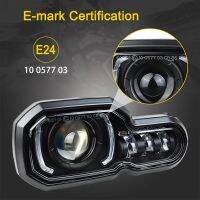 Emark E24 Approve Headlamp With DRL For BMW F 650 700 800 GS ADV F800gs 2008-2018 F800R LED Projector HeadlightFog Lights