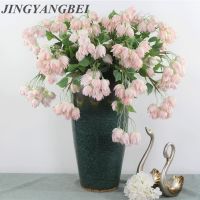 Snow Lotus Lantern Bell Artificial Flowers Silk Flowers Home Living Room Wedding Chritmas Decoration Ornaments