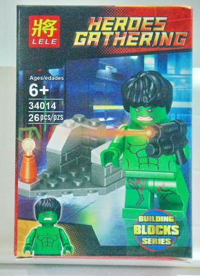 ของเล่นเด็กตัวต่อ LELE34014 Heroes Gathering