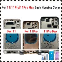 【☊HOT☊】 baoyao ฝาหลังคุณภาพสูง Aaa สำหรับ Iphone 11 / 11pro 11 Pro Max กรอบโครงส่วนกลางประตูหลังพร้อมเครื่องมือทำแก้วหลัง