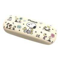 กล่องแว่นตา  ลายการ์ตูน  น่ารัก  ลาย SNOOPY PEAN  ลายใหม่  สีครีม  (Glasses case) น่ารัก น่าใช้งาน BY NPNN SHOP มีบริการเก็บเงินปลายทาง?