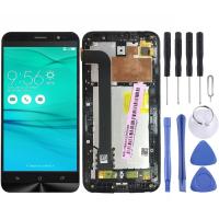 (PANG TECH)หน้าจอ LCD ของ OEM สำหรับ Asus Zenfone GO ZB552KL X007D Digitizer ประกอบครบชุดพร้อมกรอบ £ สีดำ)