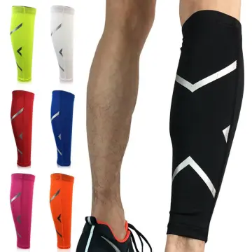1Pair Sports Leg Calf Compression Sleeves Running Basketball Football Calf  Support Shin Guard Leg Warmers Cycling UV Protection