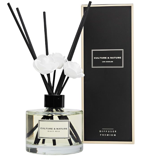 CULTURE & NATURE Reed diffuser 6.7 oz (200 ml) Black Rose scented reed diffuser Set Lazada PH