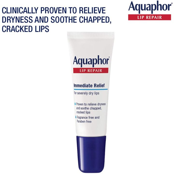 usa-ลิปมัน-ฟื้นฟูริมฝีปากให้มีสุขภาพดี-เนียนนุ่ม-aquaphor-lip-repair-ointment-long-lasting-moisture-to-soothe-dry