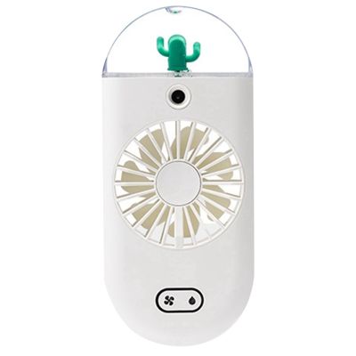 Portable Handheld Misting Fan, Rechargeable Personal Mister Fan, Battery Operated Spray Mist Fan for Outdoors