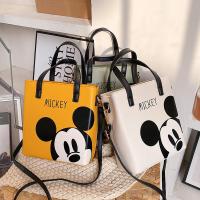 Disneys Mickeys Mouse Cartoon Ladies Messenger Bag Handbag Fashion Fashion Pattern One Shoulder Portable Bucket Bag Birthday Gift