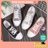 【Ready Stock】 ๑ C39 [DingDang]READY STOCK Korean Ins Lovan Women Ladies Casual Sneaker Fashion Canvas Shoes Kasut Wanita Perempuan