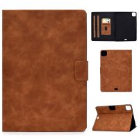 Sarung Kulit Untuk Ipad 10 10.9 2022 9.7 Inci, Sarung 2017/2018 Air 2/3/4 Mini 1/2/3/4/5 6 Sarung Dompet Untuk Pro 9.7/10.5/11 2020