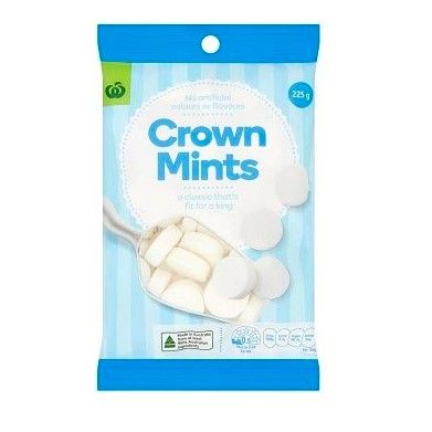 📌 Woolworths Crown Mints 225g (จำนวน 1 ชิ้น)