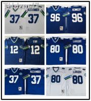 ชุดรักบี้ Seattle Seahawks Hall of Fame No. 80 96 MN retro jersey limited legend