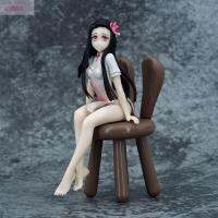 เก้าอี้ LZYBIM Kamado Nezuko Chair Kasugano Sora โมเดลของเล่นอะนิเมะตุ๊กตาตัวเล็กสะสมเนซูโกะหุ่นแอคชั่นฟิกเกอร์โมเดลหุ่นสังหาร