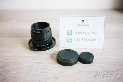 ขายเลนส์มือหมุน ละลายหลังดีมากๆ CCTV 35mm 1.7 ใส่กล้อง Canon EOS M Mirrorless ได้ทุกรุ่น