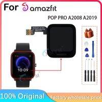 สำหรับ Pop Pro Huami Amazfit A2008นาฬิกาข้อมือหน้าปัดไฟLED อัจฉริยะที่ A2019หน้าจอ LCD ใหม่เอี่ยม1.43นิ้วพร้อมหน้าจอสัมผัส