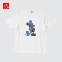 Uniqlo เสื้อยืดแขนสั้น พิมพ์ลาย MICKEY สําหรับผู้ชาย และผู้หญิง (UT) 447173  U2TW