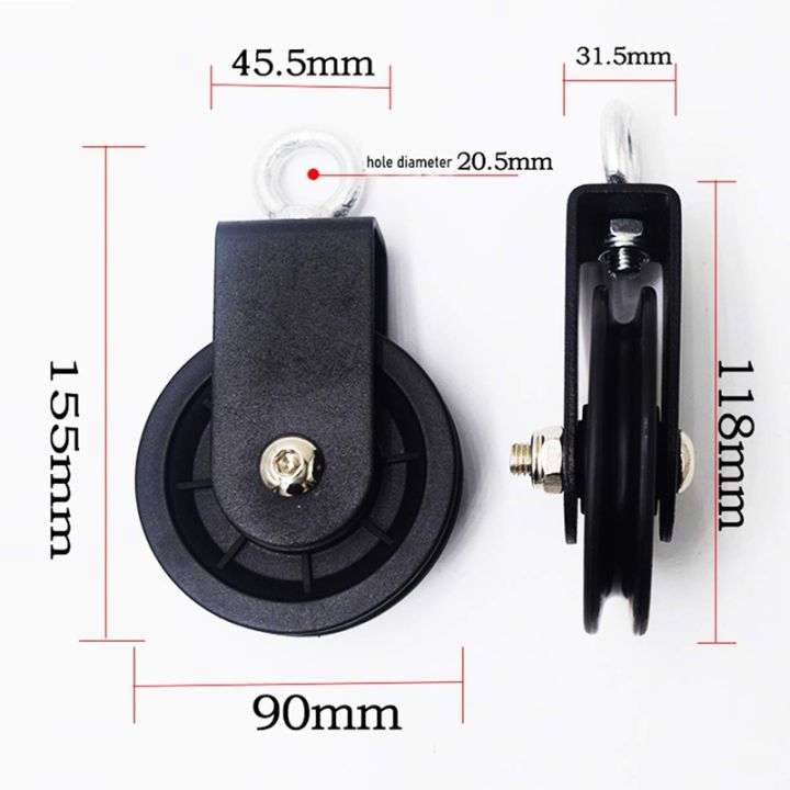 heavy-duty-pulley-fitness-pulley-360-degree-rotation-traction-wheel-for-home-gym-equipment-or-lifting-blocks