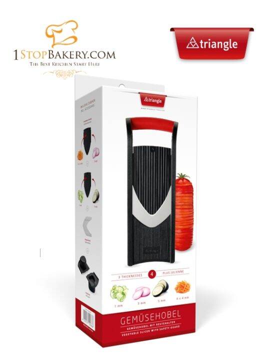 Triangle 501433002 Vegetable Mandoline Slicer With Holder / เครื่อง