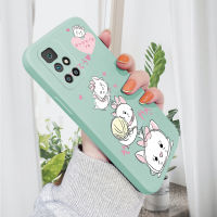 พร้อมเคสโทรศัพท์สำหรับ Xiaomi Redmi 10A Redmi 10 10 5G Redmi 10C Aristocats Duchess เคสโทรศัพท์เคสโทรศัพท์สี่เหลี่ยมปลอกซิลิโคนน้ำคลุมทั้งหมดเคสป้องกันทนแรงกระแทกกล้องของแท้