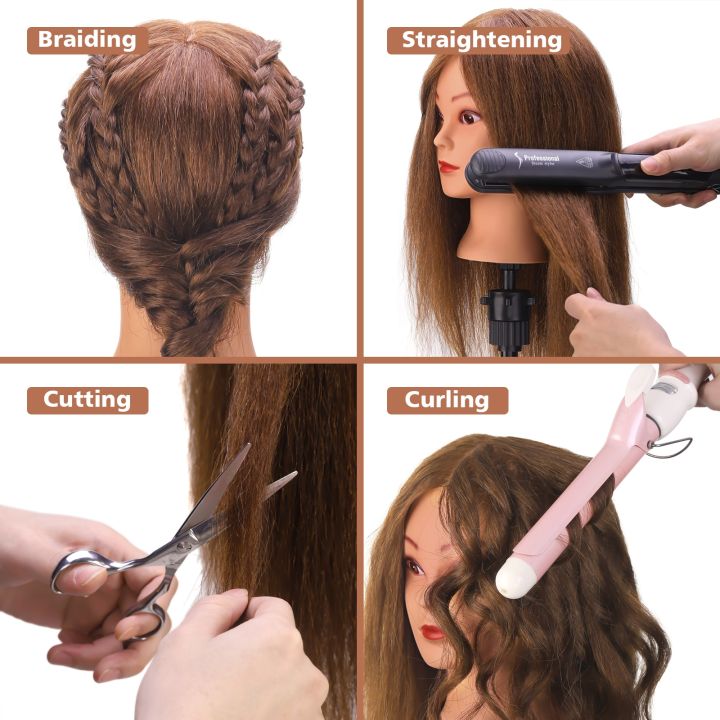hot-dt-20-inch-50cm-real-hair-training-mannequin-with-for-hairdresser-hairdressing-practice-dye-curl