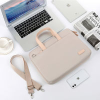 Laptop Bag Case 13.3 14 15.6 inch Waterproof Notebook Bag For Macbook Air Pro 13 15 16 Computer Shoulder Handbag Briefcase Bag