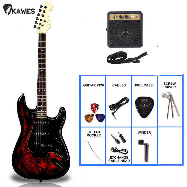 KAWES Electric Guitar 39 inch Electric Guitar ST Electric Guitar