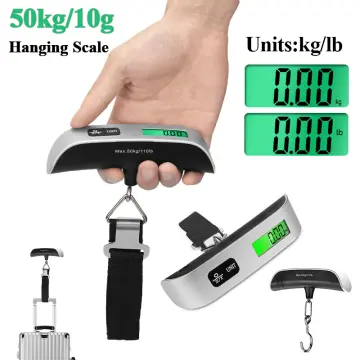 Portable 50kg Digital Pocket Scale Hook Weight - Best Price in Singapore -  Apr 2024
