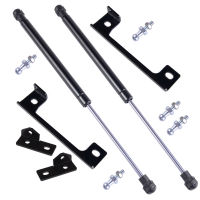 beler 2pcs Stainless Steel Car Engine Hood Lift Support Gas Spring Shock Strut Damper fit for Ford Focus 2013-2015 2016 2017