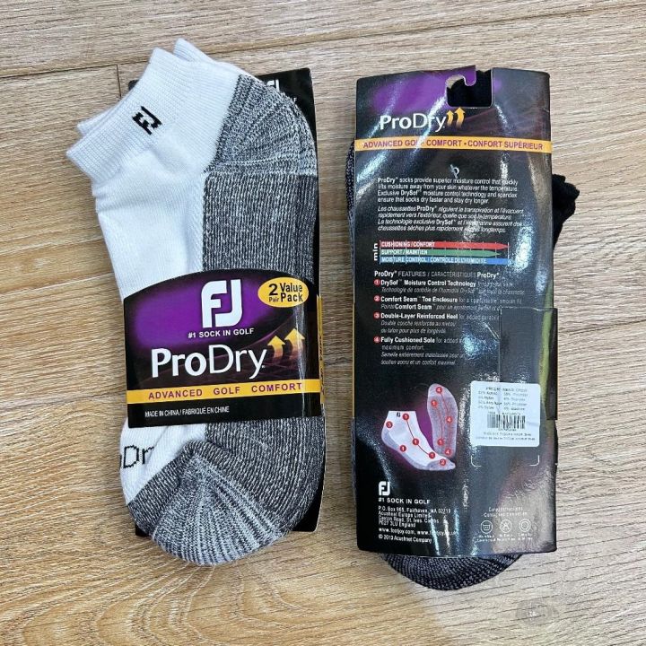 footjoy-ถุงเท้ากอล์ฟ-มืออาชีพ-ถุงเท้ากอล์ฟ-ดูดซับเหงื่อ-fj-ถุงเท้ากีฬา-ผู้ชาย-2-คู่