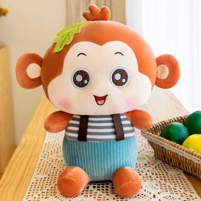 Free ship 5060cm creative cute monkey plush toy doll strap baby dolls boyfriend and girlfriend birthday gift kids pillow hugs