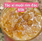 Tắc xí muội rim hạt đác mới lạ dùng mềm dẻo ngon hơn