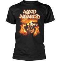 เสื้อผ้าผชเสื้อยืดแขนสั้นลําลอง พิมพ์ลาย LLM Amon Amarth Death Fire ขนาดใหญ่ คุณภาพสูง เหมาะกับใส่เล่นกีฬาฟิตเนส แฟชั่  43DU