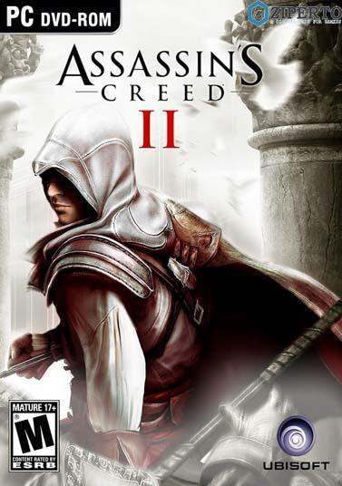 Assassins Creed & Assassins Creed II 2 Lot Of (2) PC DVD ROM Video Games