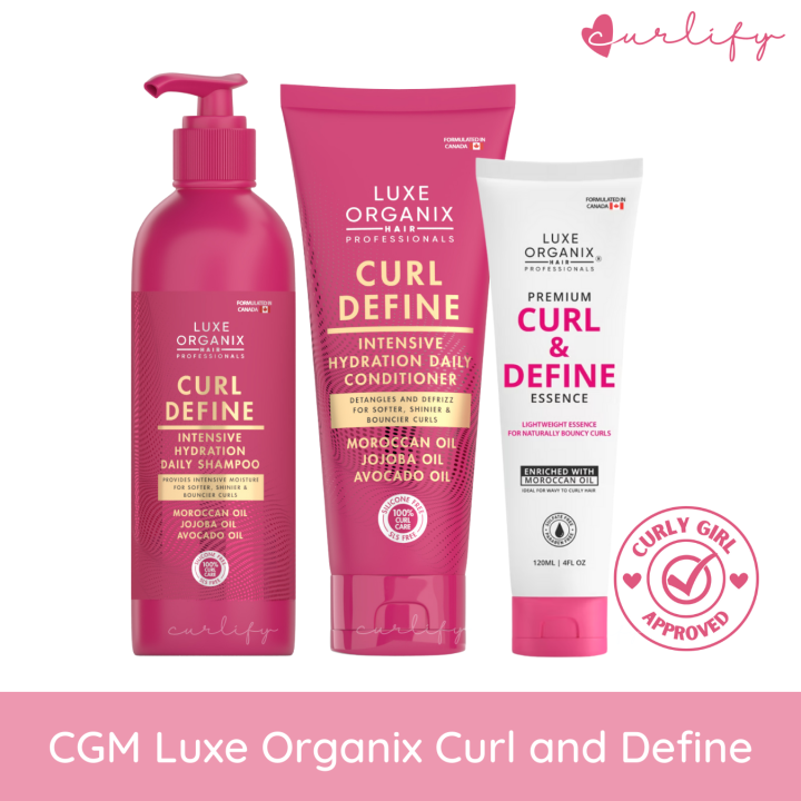 CGM Luxe Organix Premium Keratin Curl & Define Curling Essence