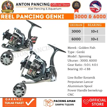 Jual Kaizen Genki 2000 Reel Spinning di Seller INDONESIA MEMANCING