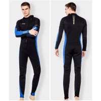 3MM Baju Menyelam Neoprene ผู้ชาย Surf ชุดดำน้ำอุปกรณ์ตกปลาใต้น้ำชุด Spearfishing Kitesurf เสื้อผ้าชุดเว็ทสูทอุปกรณ์