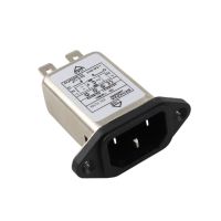 ✑☜﹍ BenkPak anti-interference EMI purifier 10A 125/250V BETTER THAN YUNPEN YB10A1 power filter Connector IEC 320 C14 socket