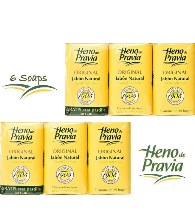 Heno De Pravia Original Natural Bath Soap 115g X 6 Imported Lazada Ph 1191