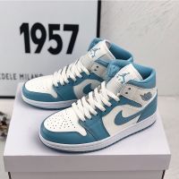 2023 Original J 1 High cut North Carolina Blue Basketball Shoes For Women Sneakers Basketball Shoes