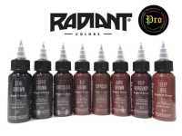 Radiant Colors Tattoo Ink 1 oz Brown