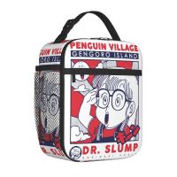 △ Arale Dr.Slump Accessories Insulated Lunch Tote Bag for Children Work Food Box Leakproof New Arrival Cooler Thermal Lunch Box