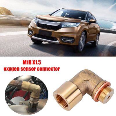 M18 x 1.5 Sensor Adapter Kit Exhaust 90 Degree Exhaust Gas Oxygen Sensor Spacer Extender Tools Accessories Oxygen Sensor Removers